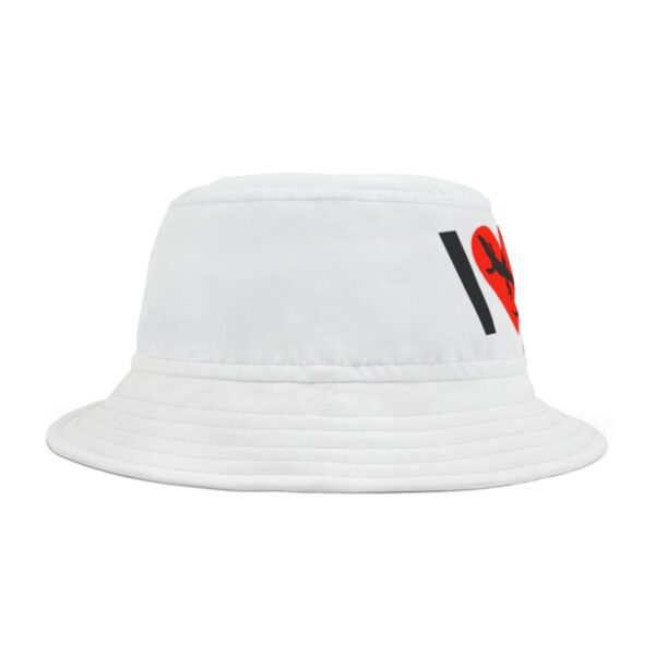I Love Twentynine Palms Bucket Hat with Desert Iguana
