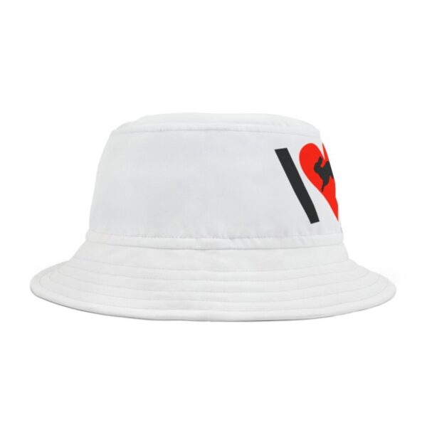 I Love Twentynine Palms Bucket Hat with Bunny Rabbit