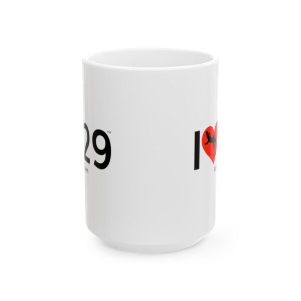 I Love Twentynine Palms with Desert Iguana Ceramic Mug, (11oz, 15oz)