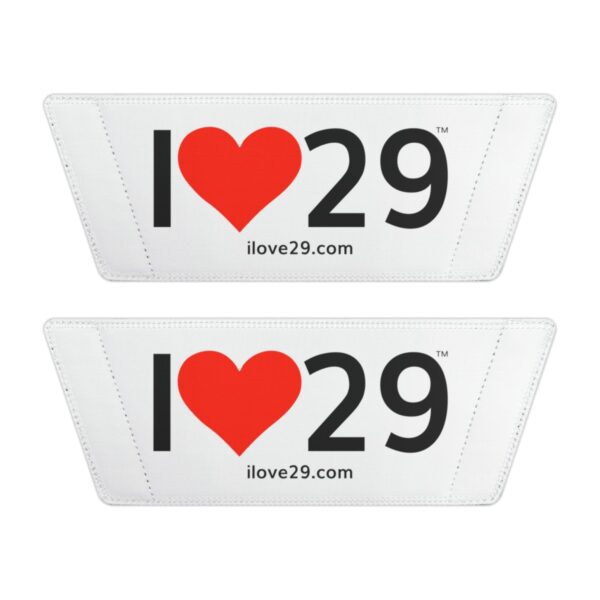 I Love Twentynine Palms Solid Heart Men's Removable-Strap Sandals - Image 10