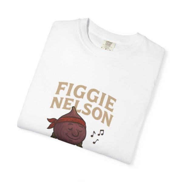 Figgie Nelson T-Shirt, Unisex Garment-Dyed Tee, Music Lover Gift, Casual Wear, Illustration T-Shirt, Creative Art Shirt